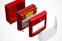 Call Point Enclosure Exploded View