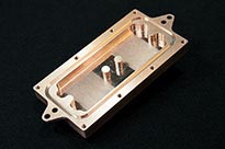 CNC Machined Copper Enclosure